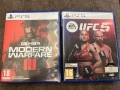 Call of Duty MW3 и UFC 5 за PlayStation 5, снимка 1
