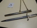 Общовойскови кортик 3 образец 1951г., снимка 3
