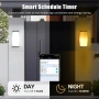Смарт външни LED аплици/стенни лампи за монтаж (RGB, Wi‑Fi + дистанционно) Govee, снимка 3