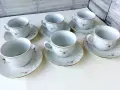 Стар български сервиз за кафе малки чашки, снимка 1