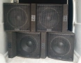Профи 18 инча басови колони THC с говорители Oberton 18XB600 - 600W/1200W - 8 OHM - 8бр., снимка 2