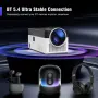 Видео проектор Magcubic HY450 Ultra Short Throw 4K 1080P 900 ANSI WiFi6 BT5.4 , снимка 5