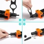 HARDELL нит гайка клещи комплект M3-M10 150бр, снимка 4