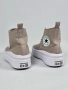 НОВИ Converse Chuck Taylor All Star Move High – Оригинални, Цвят Таупе, снимка 3