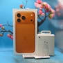 НОВ!!! Apple iPhone 17 Pro Max, 512GB, 5G, Cosmic Orange + подарък оригинален адаптер , снимка 1