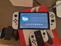 Nintendo Switch OLED White + Пълен комплект + Кутия, снимка 1
