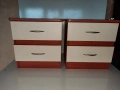 Нощни шкафчета с 2 броя чекмеджета от ПДЧ, снимка 1