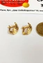 Златни обеци 14К.Тегло 1.30 гр.Цена 100 €., снимка 2