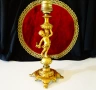 Бронзов свещник Ангел,гълъб,25 см.,670 гр. , снимка 1