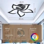Димируема LED таванна лампа с дистанционно управление – Modern, снимка 5