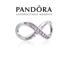 Сребърен талисман 925 Pandora Infinity "Family Forever". , снимка 1