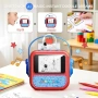 Нов термален Детски Bluetooth принтер за стикери бележки етикети DIY AI глас на английски, снимка 2