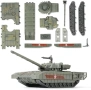 Нов Военен модел танк T-14 1:72 колекционерски комплект Сглобяем 14 части, снимка 1