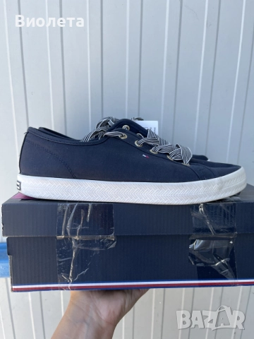 Дамски кецове от плат Tommy Hilfiger номер 40