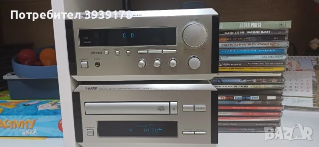 ресивър и cd yamaha rx e100 