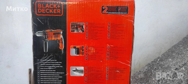 Продавам Акумулаторен винтоверт Black+Decker, 10.8V, BDCD12-QW, снимка 6 - Винтоверти - 54092814