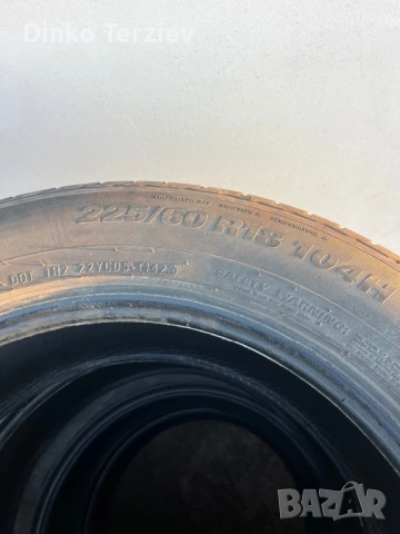 4-броя летни гуми KUMHO Crugen 225/60/18, снимка 3 - Гуми и джанти - 54353837