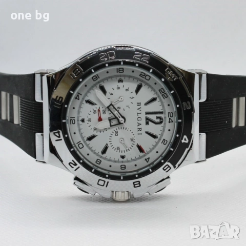Мъжки луксозен часовник Bvlgari Diagono, снимка 3 - Мъжки - 54485831