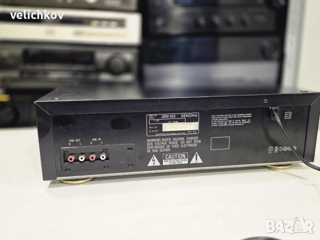 🚀🔥🇯🇵 ЕРАТА НА ЗЛАТНИЯ АНАЛОГ! Продавам Двукасетен Дек Denon DRW-850 – Twin Drive Component! 🔥🇯, снимка 6 - Радиокасетофони, транзистори - 55006318