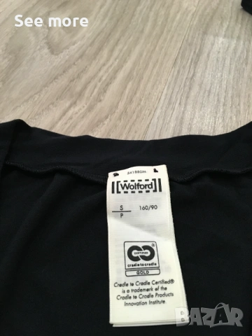 WOLFORD блуза в тъмно син цвят S, снимка 5 - Блузи с дълъг ръкав и пуловери - 54051738