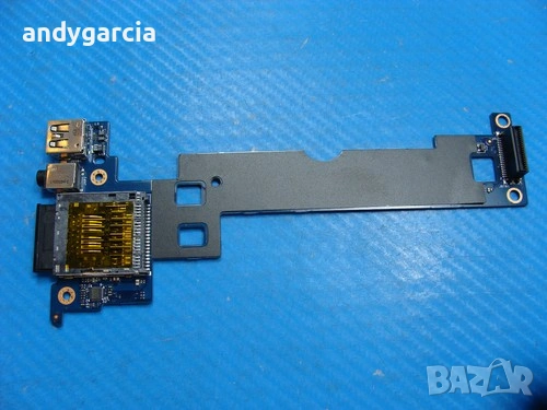 HP ZBook 15 G1 G2 USB Audio SD Card Reader Board платка с кард четец и 3.5мм аудио букса