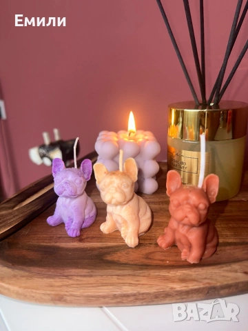 Соеви свещи от craftsbyAmy , снимка 4 - Декорация за дома - 54397847