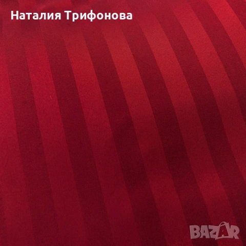 Комплект спално бельо 160x200 см с 2 калъфки 70x80 см, сатенени райета, микрофибър/памук, с цип, хип, снимка 6 - Спално бельо - 55162970