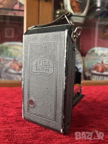 ретро сгъваем фотоапарат Zeiss Ikon Ikonta 520/2, произведен между 1929 и 1937 г., снимка 3 - Фотоапарати - 55391643