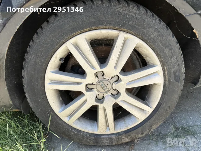 Гуми с джанти Audi 5x112 R17, снимка 1 - Гуми и джанти - 55451977