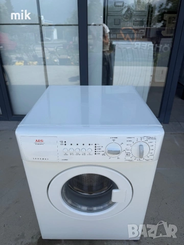 Малка пералня AEG 4 кг , снимка 8 - Перални - 54925083