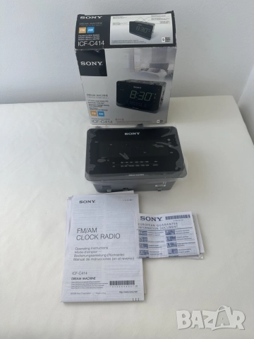 SONY ICF-C414-часовник радио