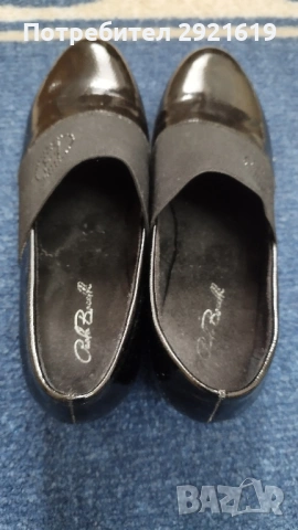 Черни дамски обувки, снимка 3 - Дамски ежедневни обувки - 54280517