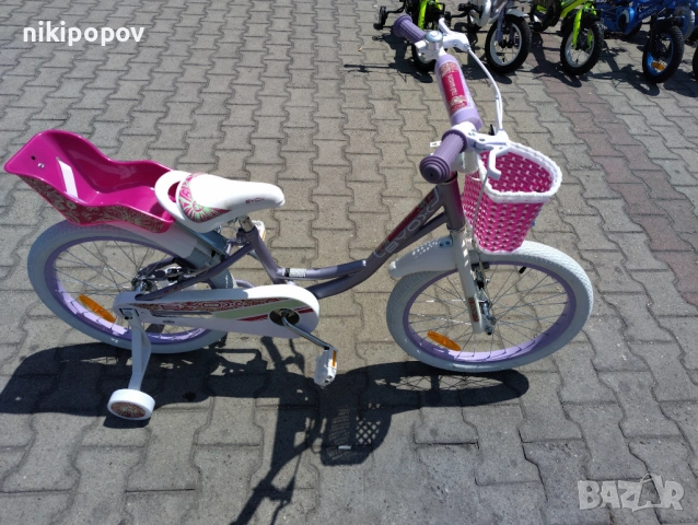 X Детски велосипед 20" Fashion Girl лилав, снимка 3 - Велосипеди - 54398152