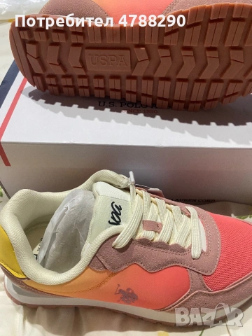 Нови оригинални маратонки налич в два размера Адидас и нови оригинални маратонки USPA номер 37 цена , снимка 5 - Маратонки - 54098786