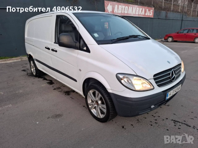 Продавам товарен бус Мерцедес Vito 