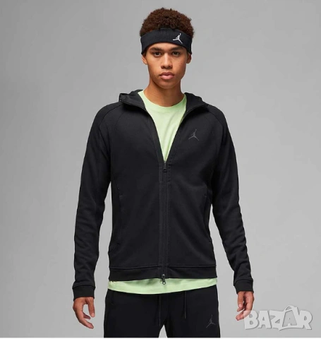 суитчер Nike Jordan Dri-FIT Sport Men's Air Fleece Full-Zip Hoodie размер S