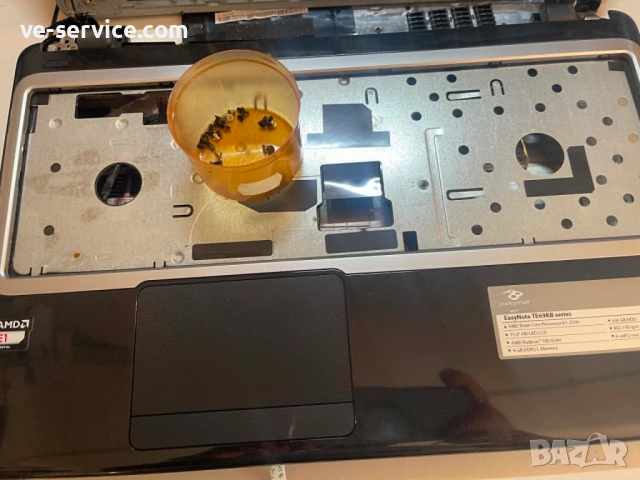 Лаптоп PACKARD BELL EasyNote TE69KB 15.6" капаци, снимка 3 - Части за лаптопи - 54954693