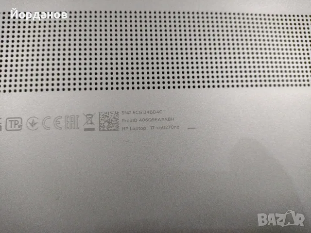 HP 17.3'' Led / Core i5-1135G7 цял за ремонт или части!, снимка 5 - Части за лаптопи - 55416452