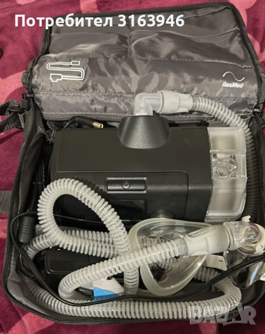ResMed AirSense 10 AutoSet CPAP апарат за сънна апнея – комплект ,НОВ