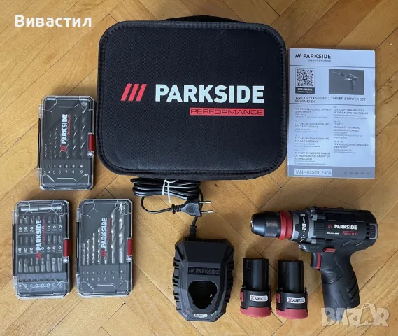 Нови акумулаторни машини Parkside Performance, снимка 5 - Винтоверти - 50515425