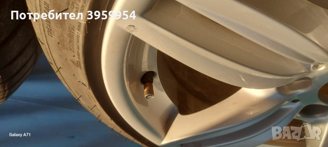ОРИГИНАЛНИ Bmw f10/11 джанти с гуми , снимка 9 - Гуми и джанти - 53969085