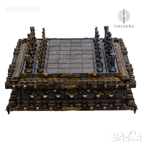 Шах - ръчна изработка AXIS Board, снимка 8 - Шах и табла - 54901282