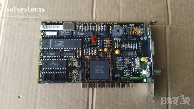  3Com 2227-04 REV.A ETHERLINK II 8-bit ISA Network Ethernet Card