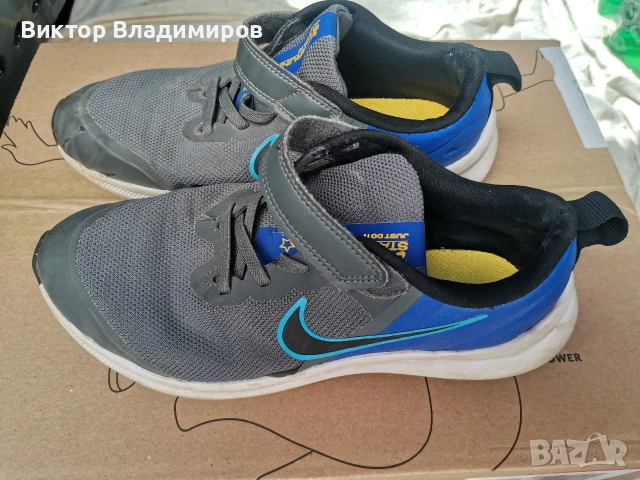 Маратонки Nike - 34 номер, снимка 3 - Детски маратонки - 54876693
