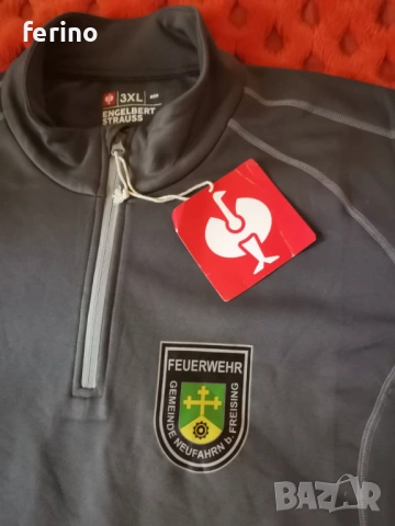 ENGELBERT STRAUSS Thermo Stretch Мъжки полар НОВ, с етикет / 3ХЛ , снимка 3 - Блузи - 54886079