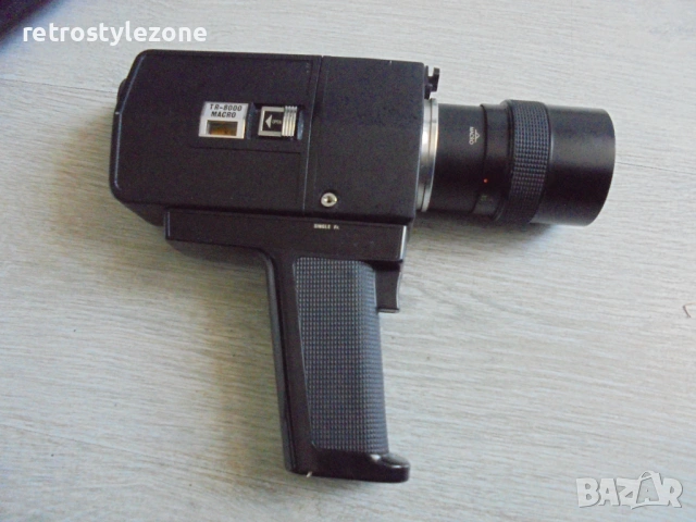 № 8579 Винтидж кино камера NALCOM Super 8 + оригинална чанта, снимка 3 - Антикварни и старинни предмети - 54320392