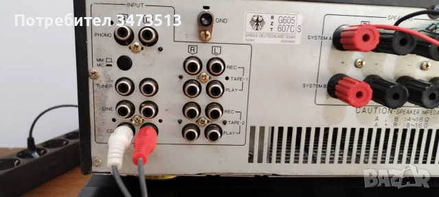 SANSUI AU-X 317, снимка 7 - Ресийвъри, усилватели, смесителни пултове - 55152861