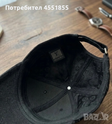 Каскет Louis vuitton, снимка 2 - Шапки - 54598862