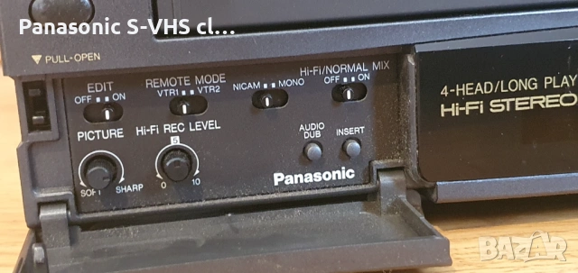 Hi-Fi stereo VHS recorder Panasonic NV-HD100 -90 евро, снимка 7 - Плейъри, домашно кино, прожектори - 54382537