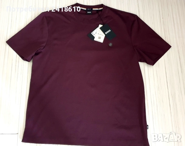 Hugo Boss C - Taut 01 Mercerised Cotton Mens Size XL НОВО! ОРИГИНАЛ Мъжка Тениска!, снимка 8 - Тениски - 54466451